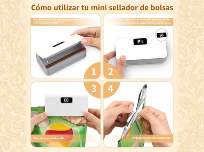 Sellador de Bolsas Magnético